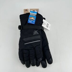 ZeroXposur Mens Heavyweight Insulated Waterproof Gloves Black L/XL D85230 NWT